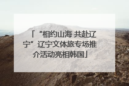 “相约山海 共赴辽宁”辽宁文体旅专场推介活动亮相韩国
