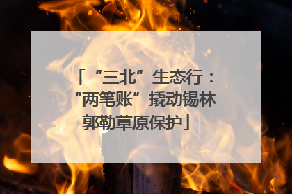 “三北”生态行：“两笔账”撬动锡林郭勒草原保护