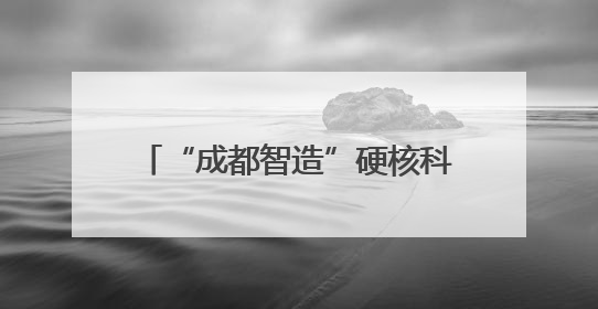 “成都智造”硬核科技产品闪耀西博会