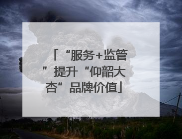“服务+监管”提升“仰韶大杏”品牌价值