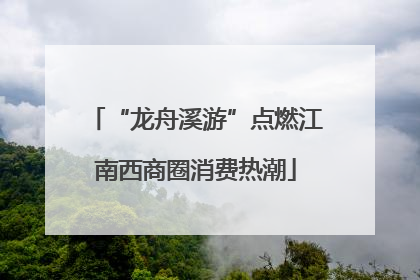 “龙舟溪游”点燃江南西商圈消费热潮
