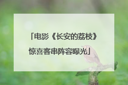 电影《长安的荔枝》惊喜客串阵容曝光