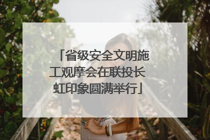 省级安全文明施工观摩会在联投长虹印象圆满举行