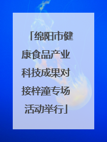 绵阳市健康食品产业科技成果对接梓潼专场活动举行