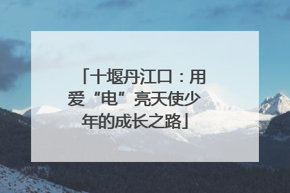 十堰丹江口：用爱“电”亮天使少年的成长之路