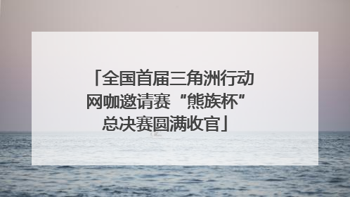 全国首届三角洲行动网咖邀请赛“熊族杯”总决赛圆满收官