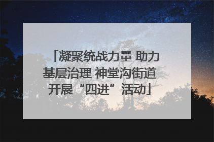 凝聚统战力量 助力基层治理 神堂沟街道开展“四进”活动