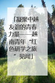 凝聚中越友谊的青春力量——越南青年“红色研学之旅”见闻