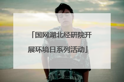 国网湖北经研院开展环境日系列活动
