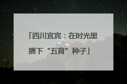 四川宜宾：在时光里播下“五育”种子