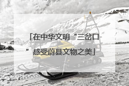 在中华文明“三岔口”感受蔚县文物之美