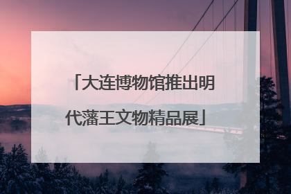 大连博物馆推出明代藩王文物精品展