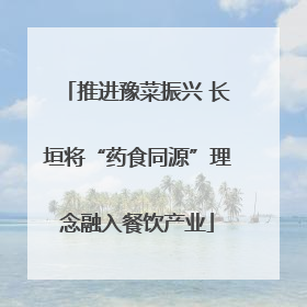 推进豫菜振兴 长垣将“药食同源”理念融入餐饮产业