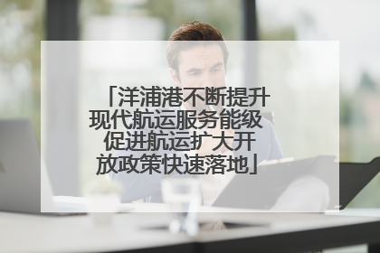 洋浦港不断提升现代航运服务能级 促进航运扩大开放政策快速落地