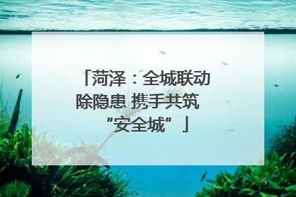 菏泽：全城联动除隐患 携手共筑“安全城”