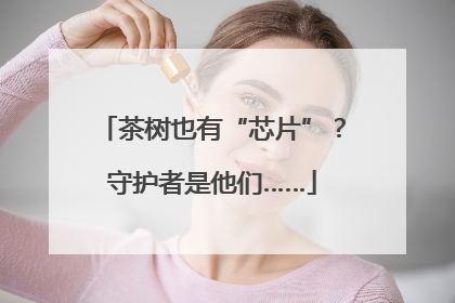 茶树也有“芯片”？守护者是他们……