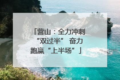营山：全力冲刺“双过半” 奋力跑赢“上半场”