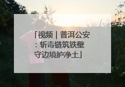 视频｜普洱公安：斩毒链筑铁壁 守边境护净土