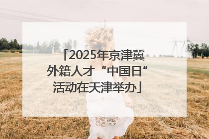 2025年京津冀外籍人才“中国日”活动在天津举办