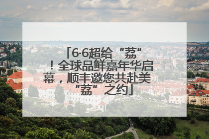 6·6超给“荔”！全球品鲜嘉年华启幕，顺丰邀您共赴美“荔”之约